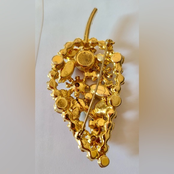 Stunning Brooch in Fall colors - Picture 3 of 3